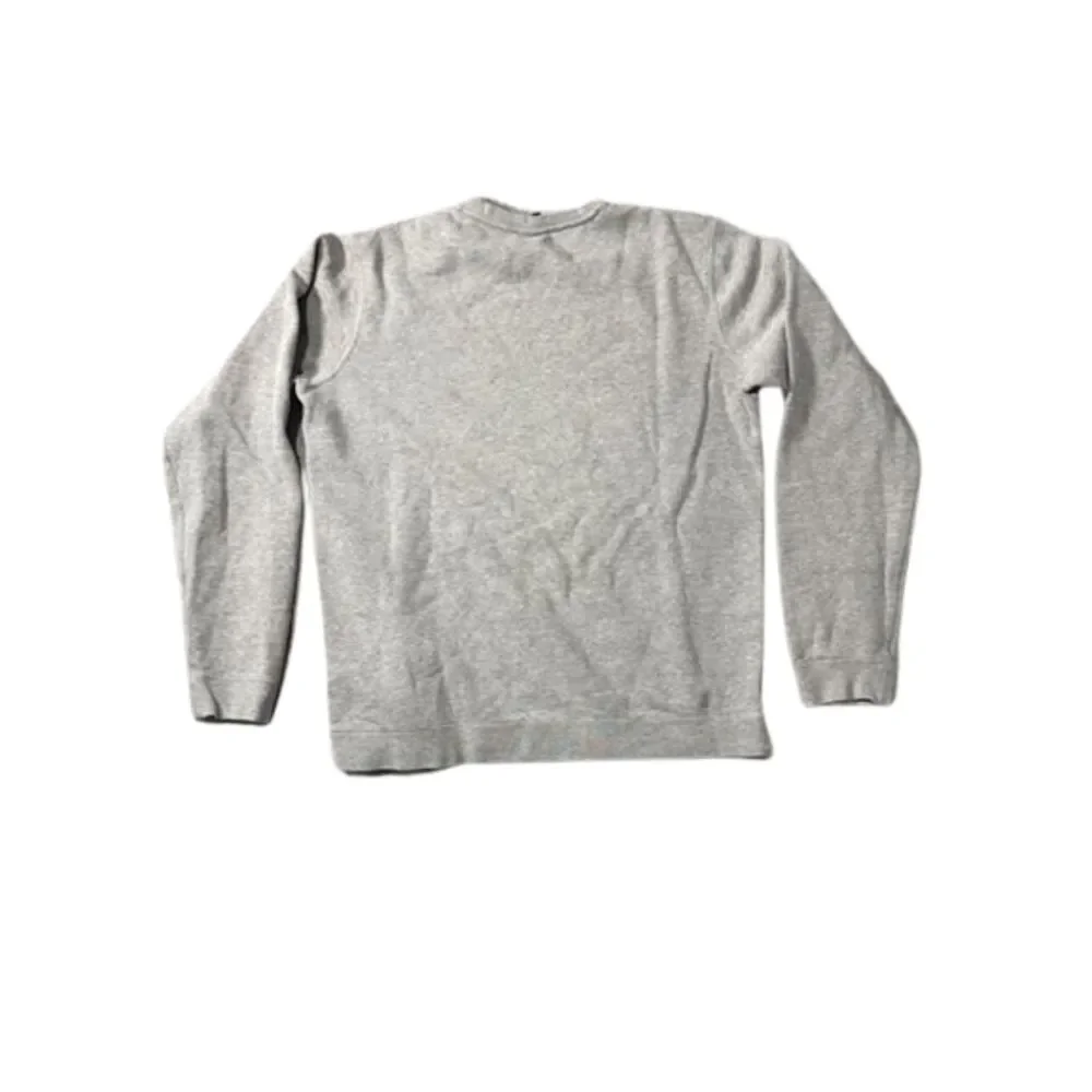Nike Club Fleece Crewneck Sweatshirt Men's M Gray Pullover Athletic Casual